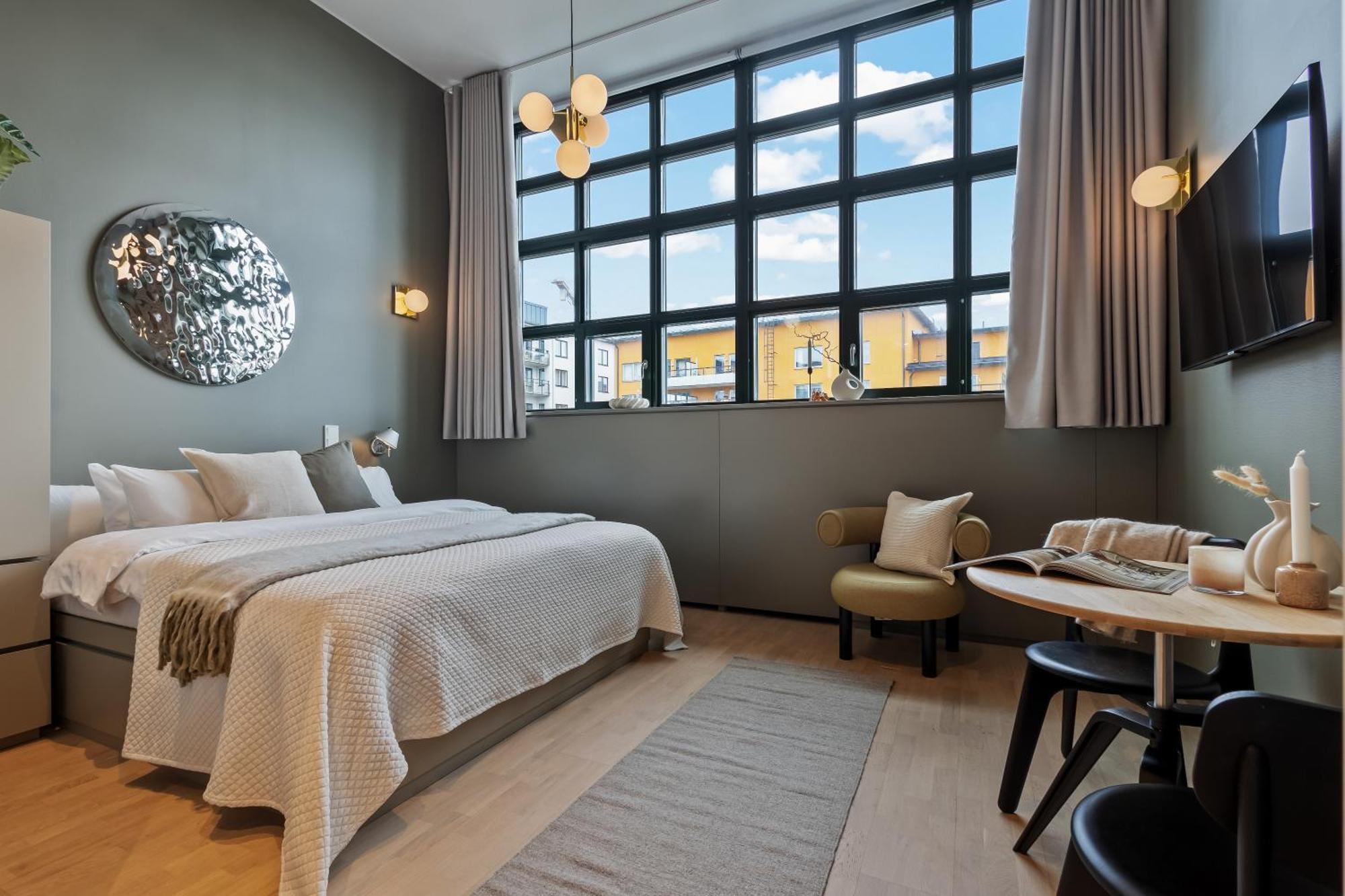 Unity Hammarby Sjoestad - A Studio Hotel Stockholm Exteriér fotografie